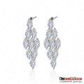 Boucles d&#39;oreilles en forme de diamant Zircon Chandelier (CER0008-B)